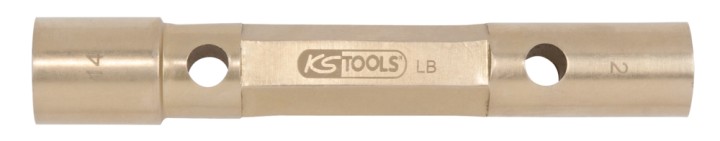 Clé tube 6pans BRONZE 27x32mm