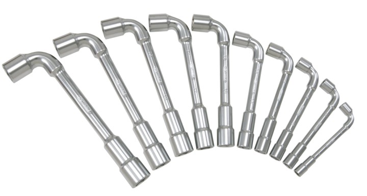 Clés à pipe débouchées, 6pans