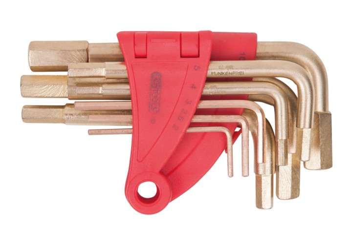 Clés mâles BRONZEplus, 8 pcs