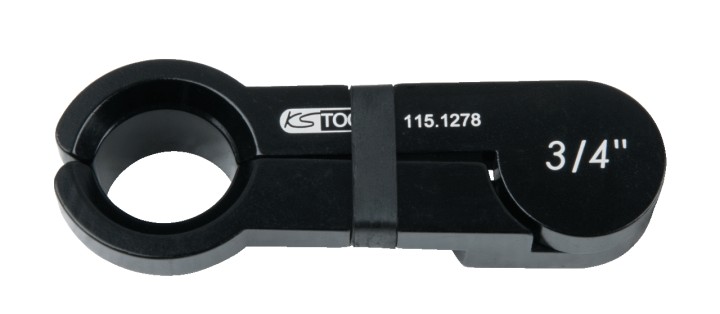 Clip déverouillage Alu, 3/4''