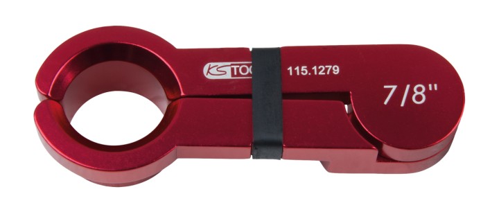 Clip déverouillage Alu, 7/8''
