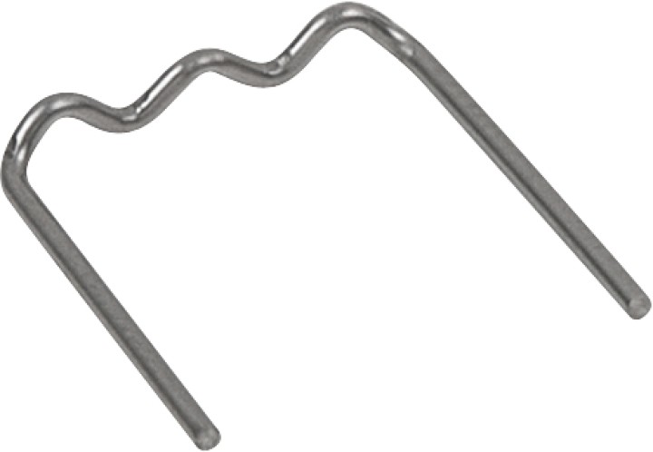 Clip répa. en U 0,8mm, 100pcs