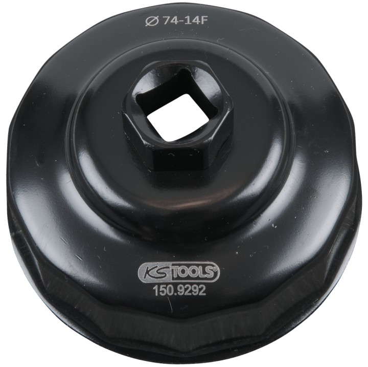 Cloche - filtre à huile, 74mm