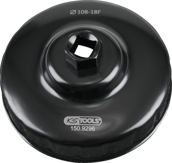 Cloche filtre à huile, 108mm