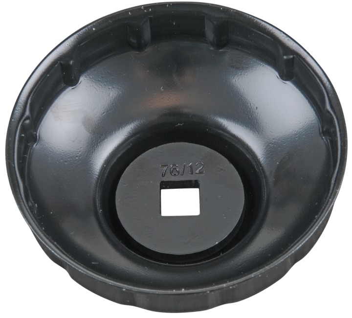 Cloche filtre à huile, 76 mm