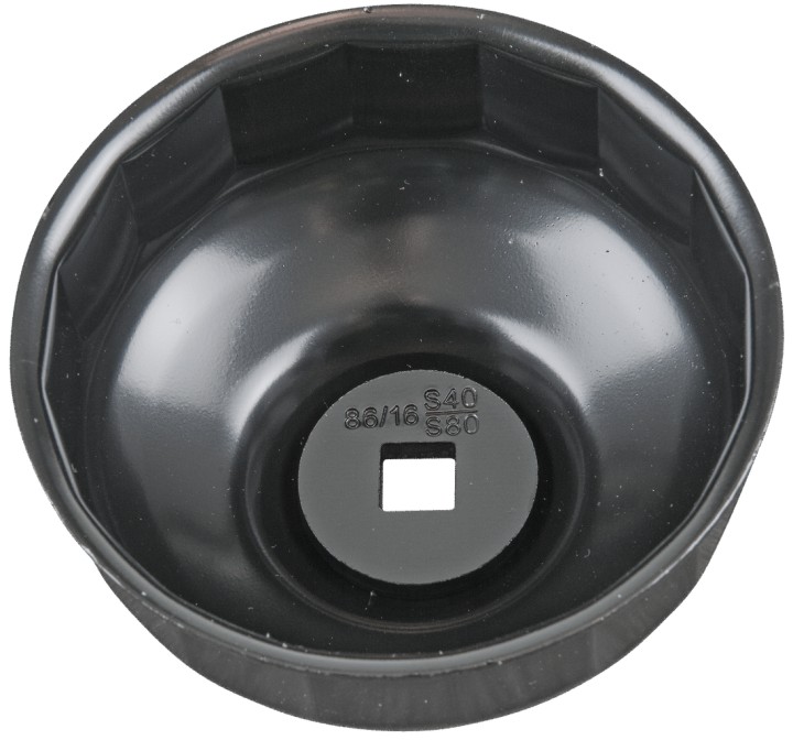 Cloche filtre à huile, 86 mm