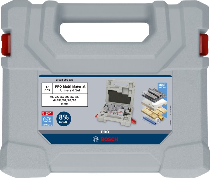 Coffret 11trépans PRO Vissé Mu