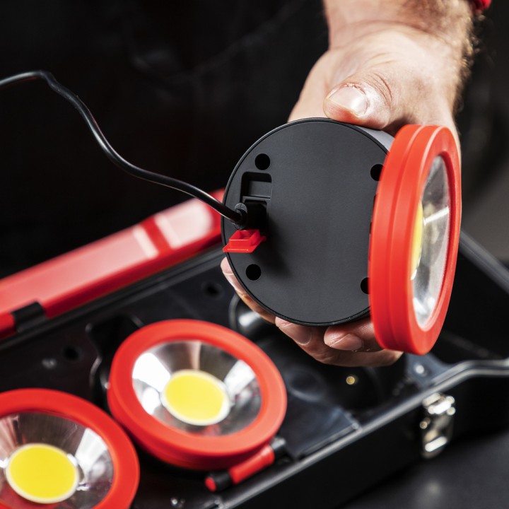 Coffret 3 projecteurs LEDs