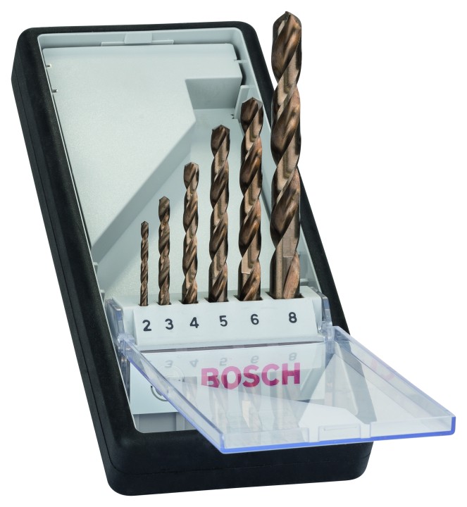 Coffret 6 forets HSS-Co PRO l'