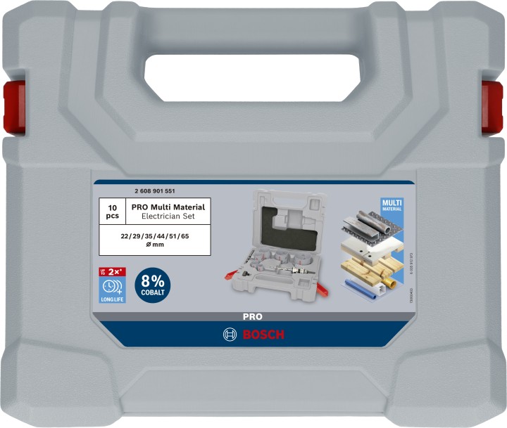 Coffret 6trépans PRO Vissée Mu