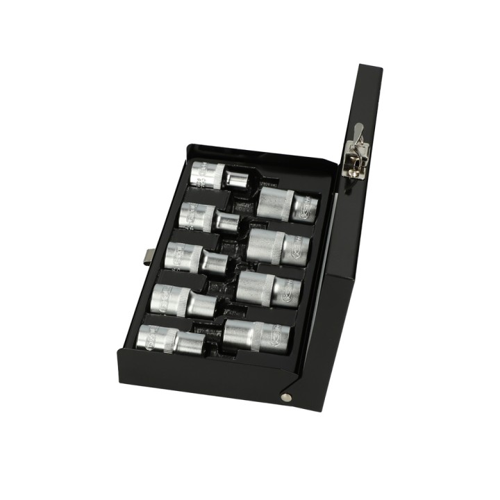 Coffret 9 douilles TORX E10-24