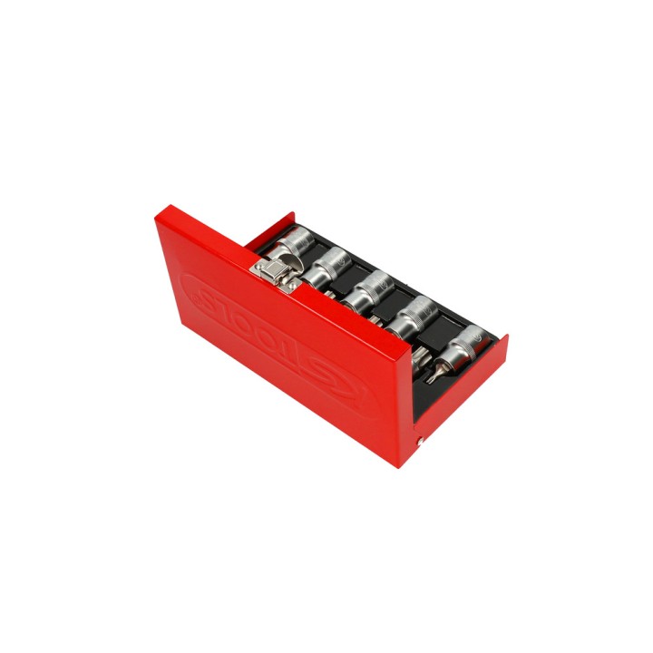 Coffret 9 douilles TORX E10-26