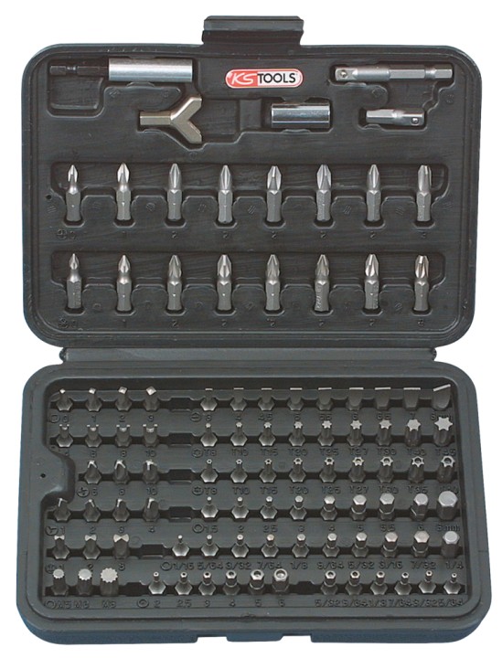 Coffret 95 embouts 1/4 6,35mm