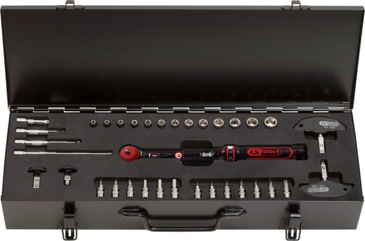 Coffret clé dyn 1/4 5-25Nm 32p