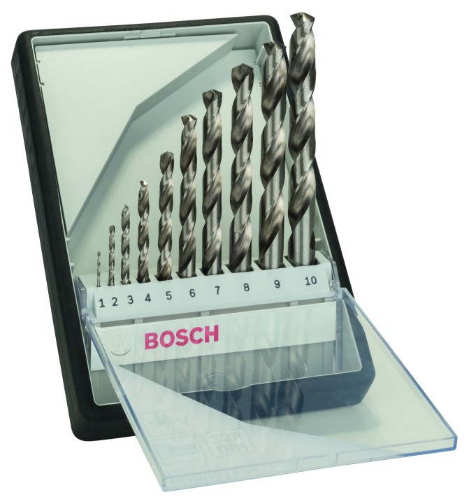 Coffret de 10 Forets HSS-G PRO