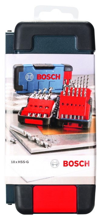 Coffret de 18 Forets HSS-G PRO