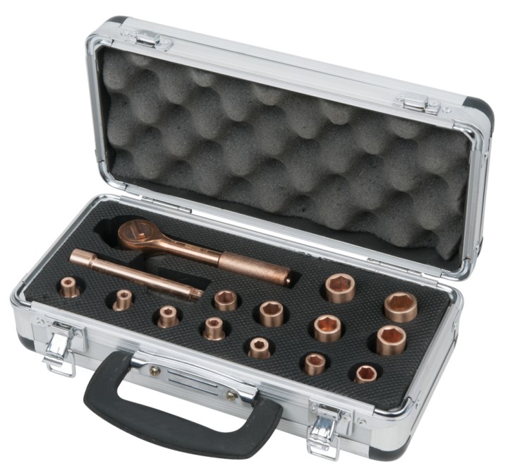Coffret de douilles, 15pcs