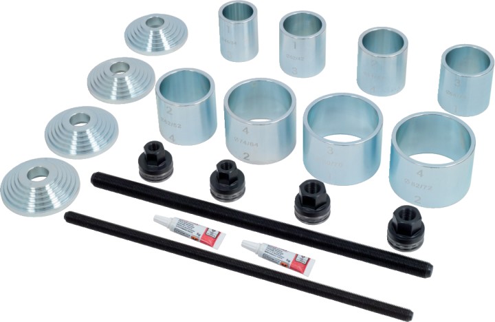 Coffret de douilles extraction