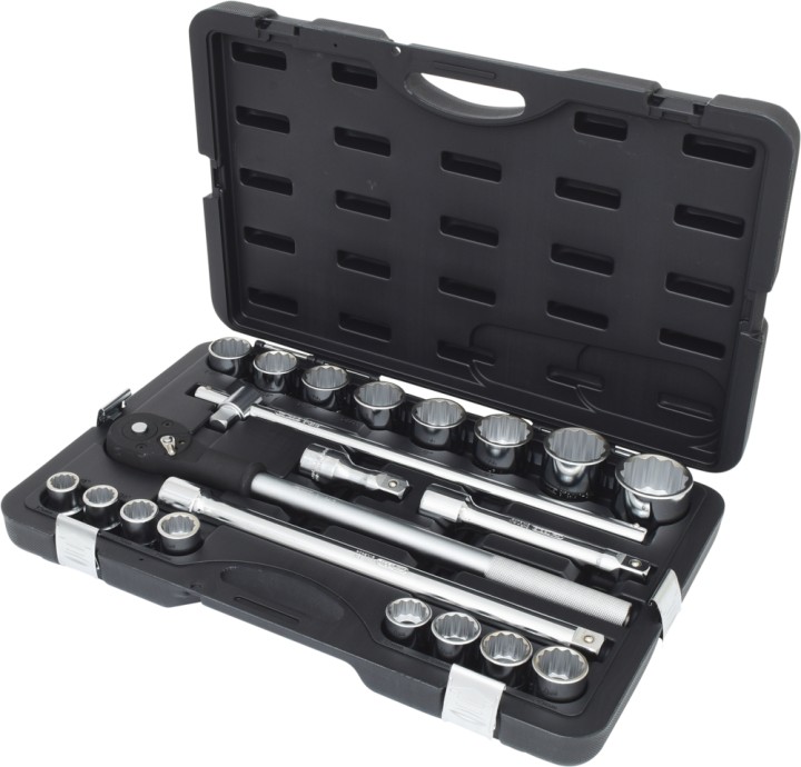Coffret douilles 12pans,pouces