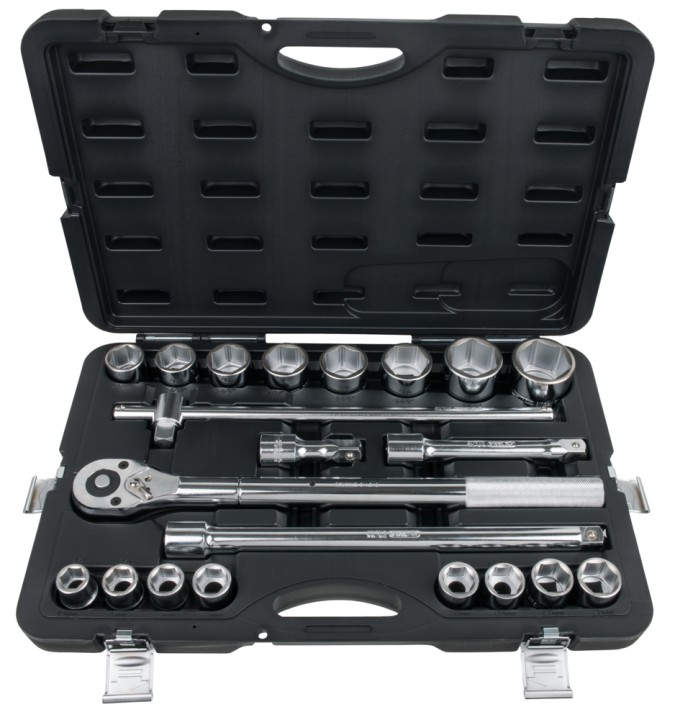 Coffret douilles 6pans, mètres
