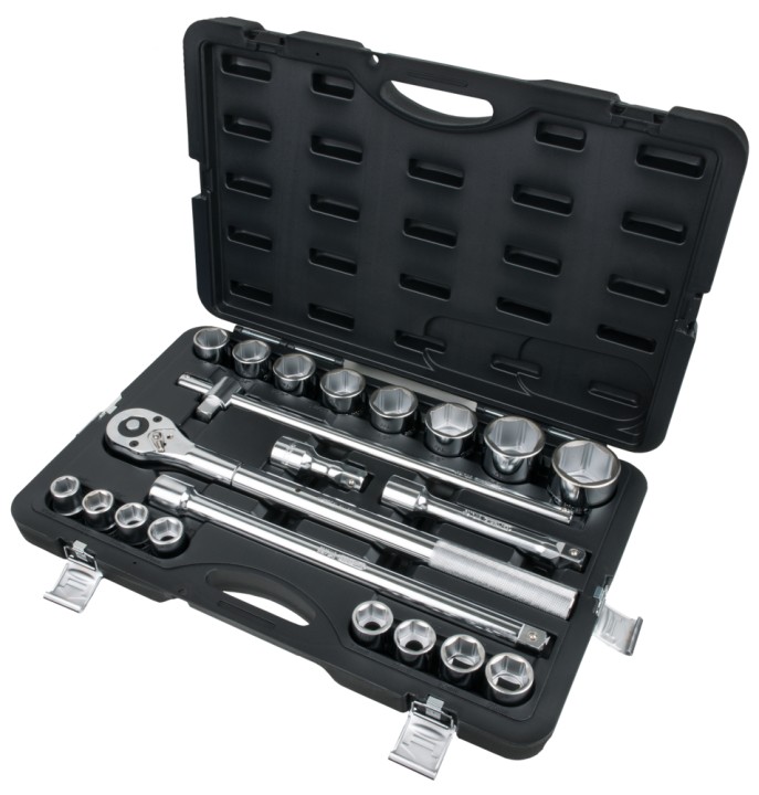 Coffret douilles 6pans, mètres