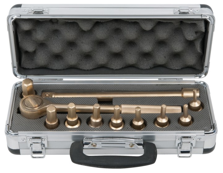 Coffret douilles BRONZE, 9pcs