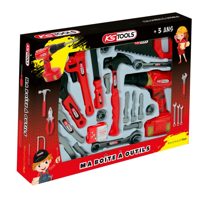 Coffret d'outils pour enfants