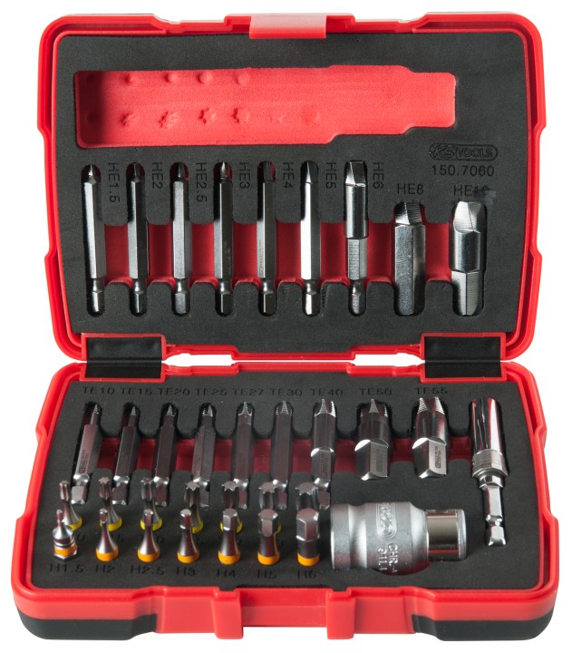 Coffret embouts pour TX/ 6pans
