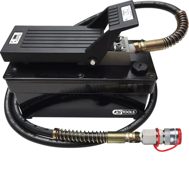 Coffret pompe hydrau. pneumat.
