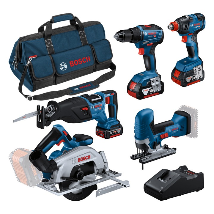 Combo kit 5 outils : GSR/GST/GKS/GSA/GDX