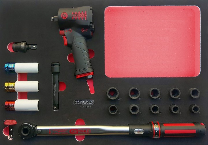 Compo Roue servante, 60 pcs