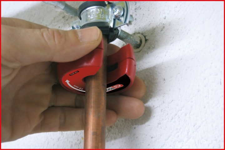 Coupe-tubes cliquet diam 15mm