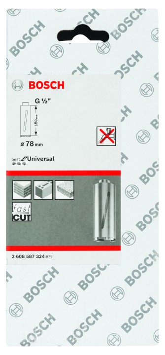 Couronne diamant a sec PRO 78x