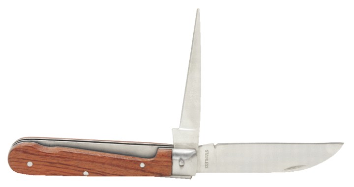 Couteau d'élec. à lame droite
