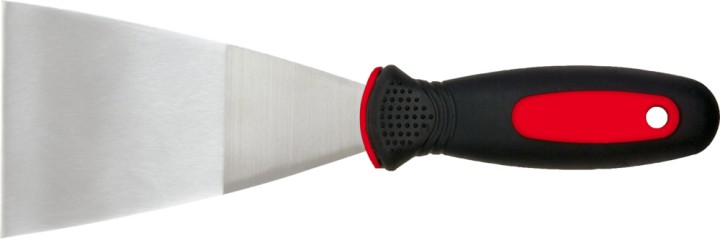 Couteau peintre, inox, L.60mm