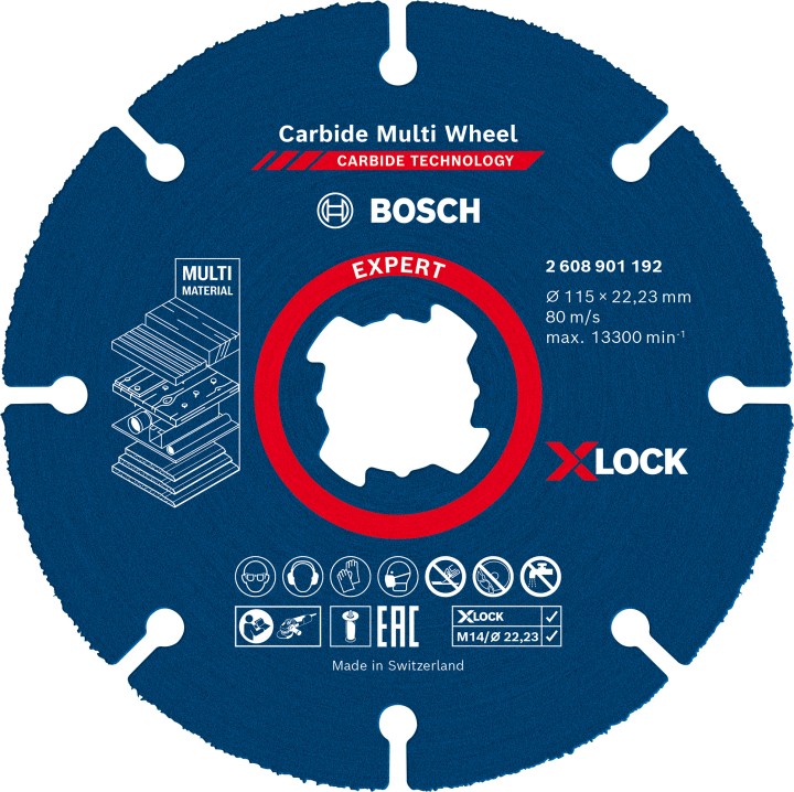 Disque Carbure Multi X-LOCK EX