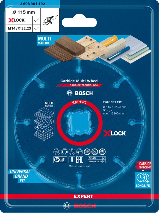 Disque Carbure Multi X-LOCK EX