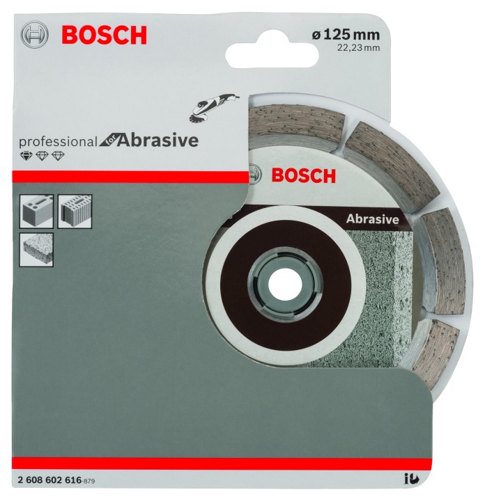 Disque Diam Abrasive ORIGINAL 125x22.23x10mm