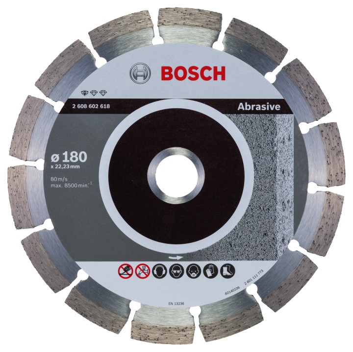 Disque Diam Abrasive ORIGINAL 180x22.23x10mm