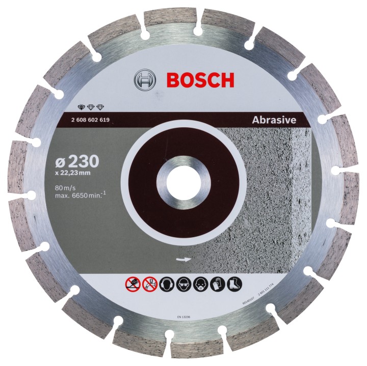 Disque Diam Abrasive ORIGINAL 230x22.23x10mm