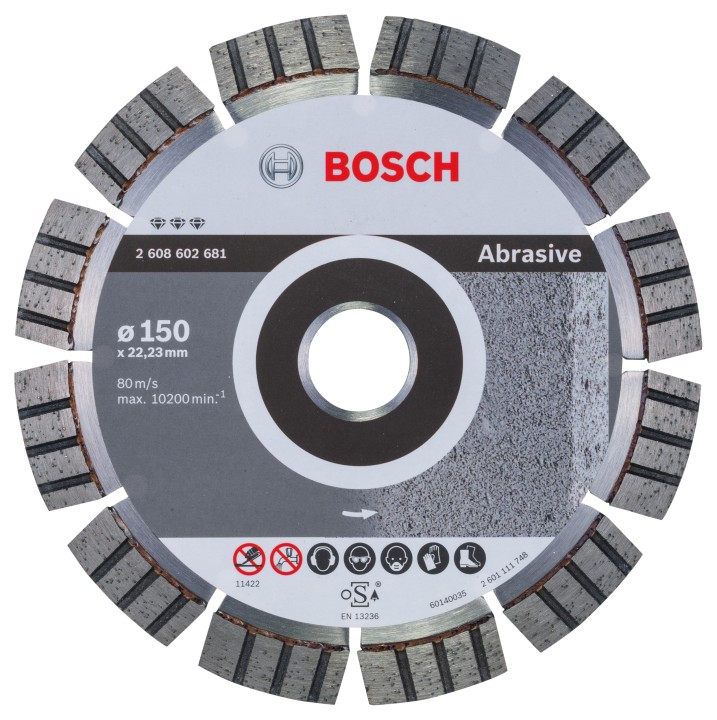 Disque Diam Abrasive PRO 150x22.23x12mm