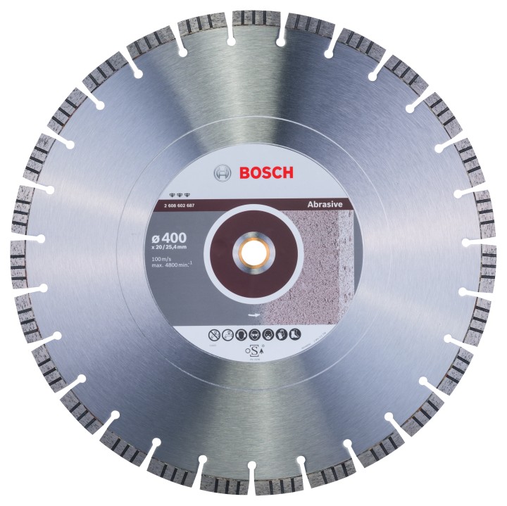 Disque Diam Abrasive PRO 400x20/25.40x12mm