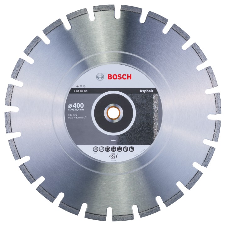 Disque Diam Asphalt ORIGINAL 450x20/25.40x10mm