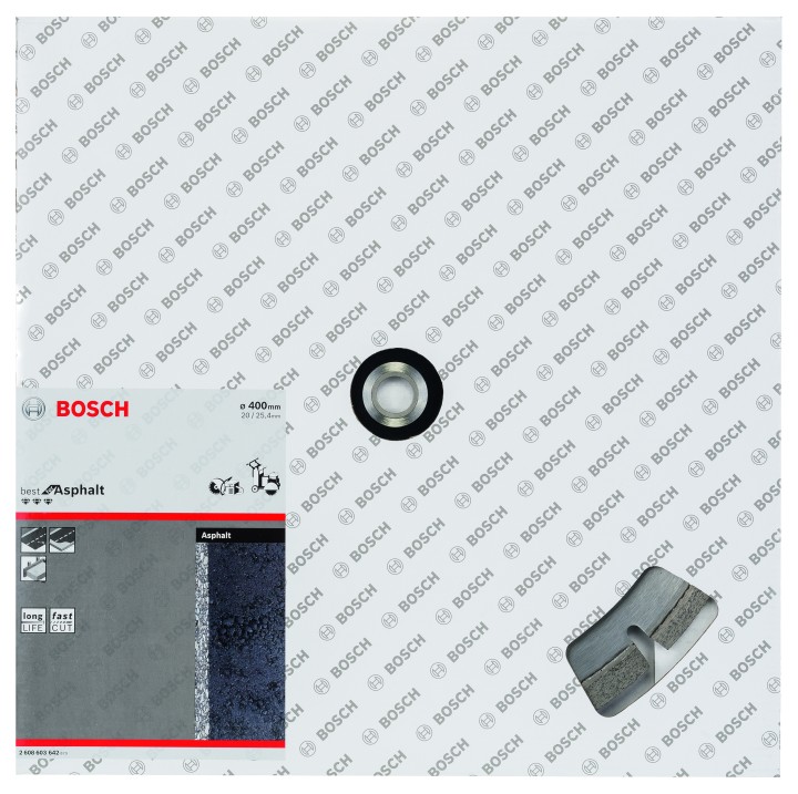 Disque Diam Asphalt PRO 400x20/25.40x12mm