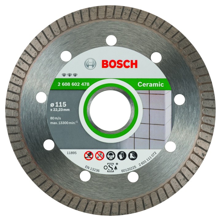 Disque Diam Ceramic Extraclean turbo PRO 115x22.23x7mm