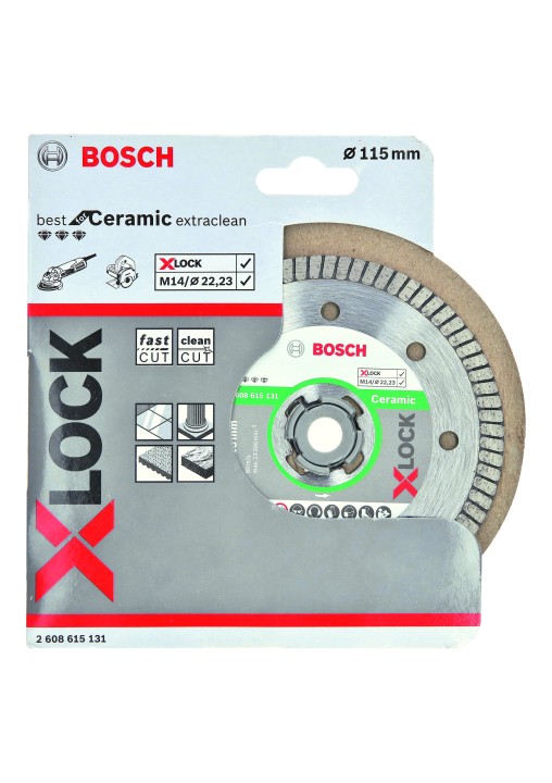 Disque Diam Ceramic Extraclean turbo Xlock PRO 115x22.23x7mm