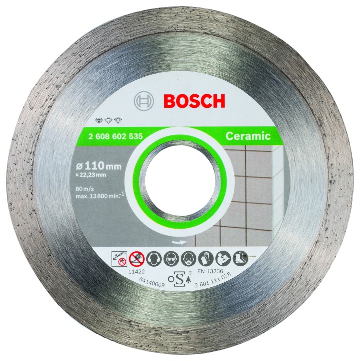 Disque Diam Ceramic ORIGINAL 110x22.23x7.5mm