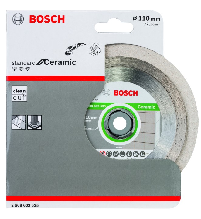 Disque Diam Ceramic ORIGINAL 110x22.23x7.5mm