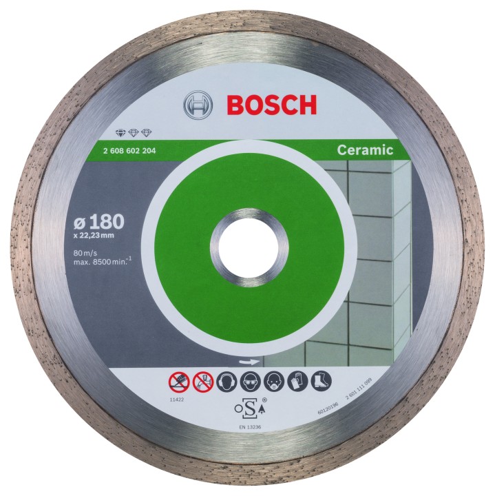 Disque Diam Ceramic ORIGINAL 180x22.23x7mm