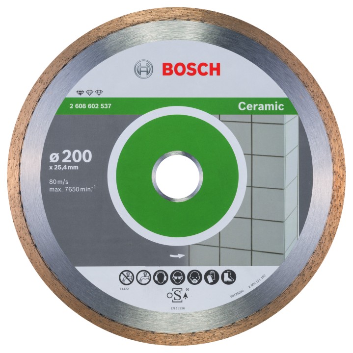Disque Diam Ceramic ORIGINAL 200x25.40x7mm